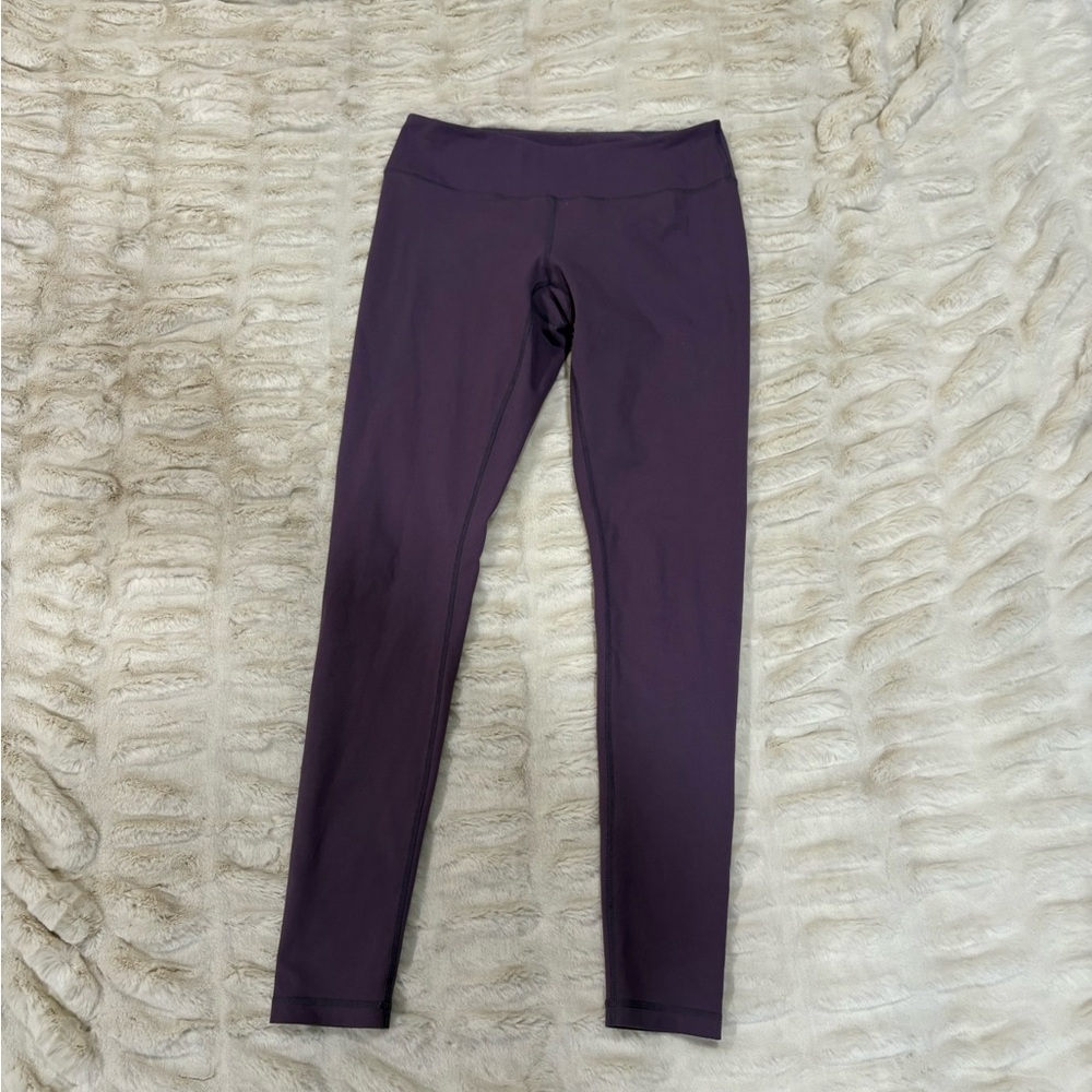 Zella Size 4 Purple Leggings with small keys pocket